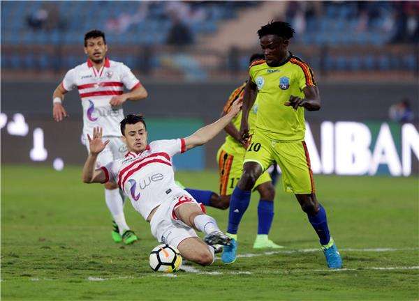 جانب من المباراة