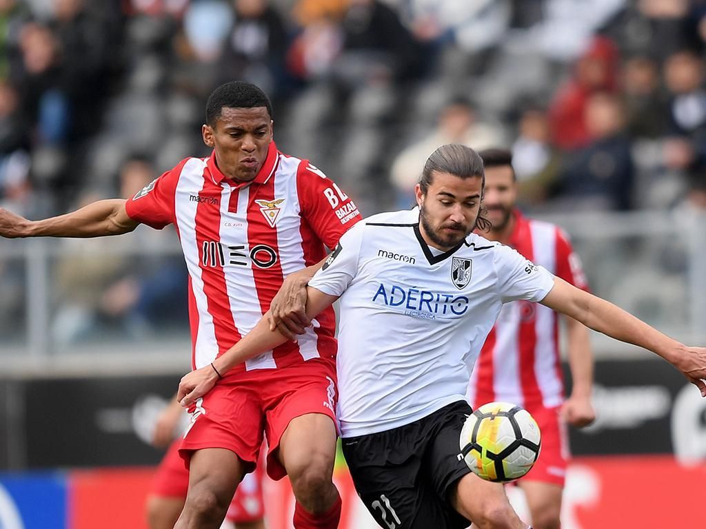 جانب من مباراة فيتوريا وأفيس