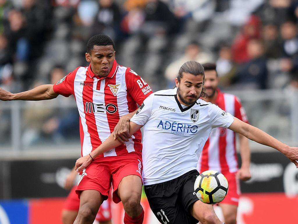 جانب من مباراة فيتوريا وأفيس