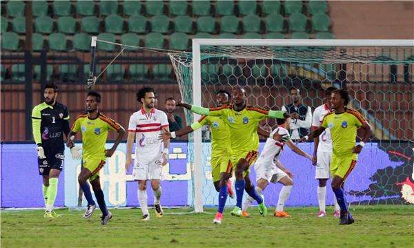 جانب من المباراة