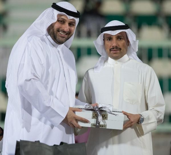 أحمد الجاسم مع الغانم