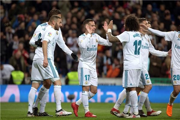 فاسكيز وسط لاعبي ريال مدريد