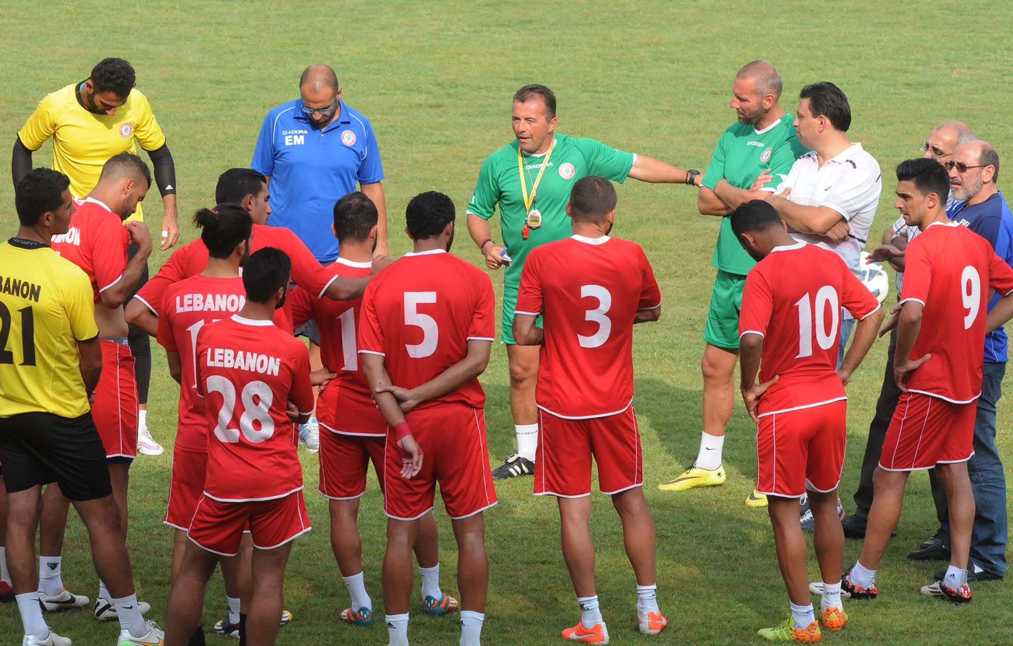 جانب من التدريبات