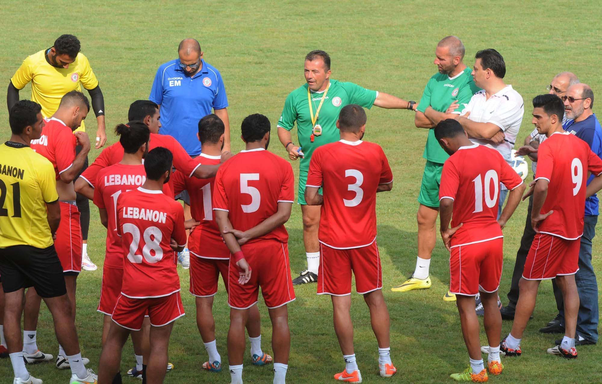 جانب من التدريبات