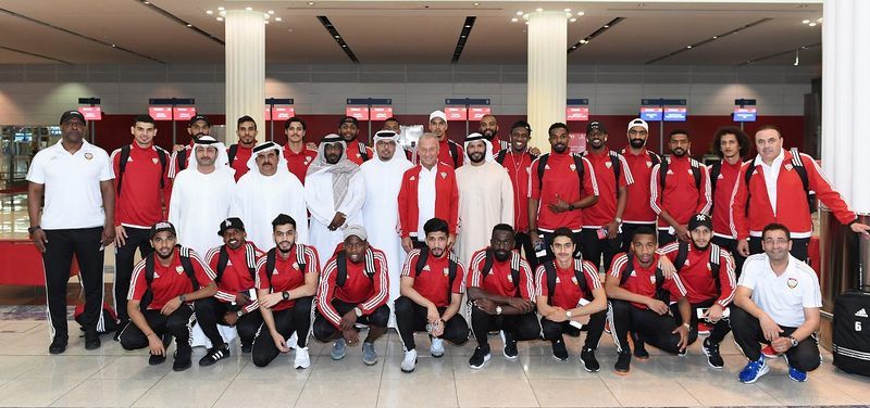 بعثة المنتخب الإماراتي