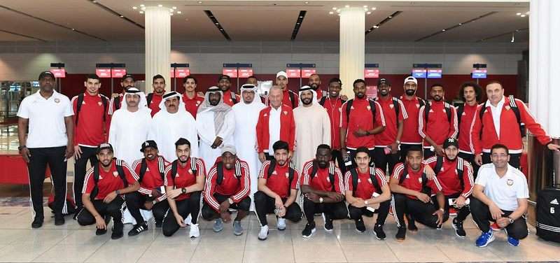 بعثة المنتخب الإماراتي