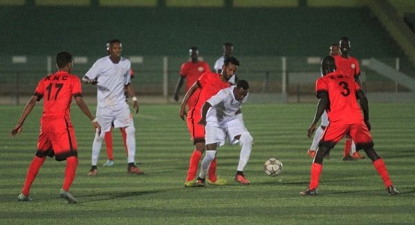جانب من المباراة