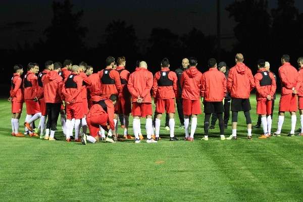 جانب من تدريبات منتخب تونس اليوم