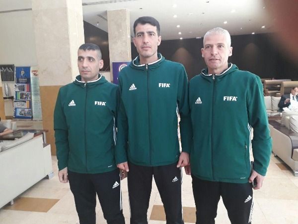 الطاقم التحكيمي السوري