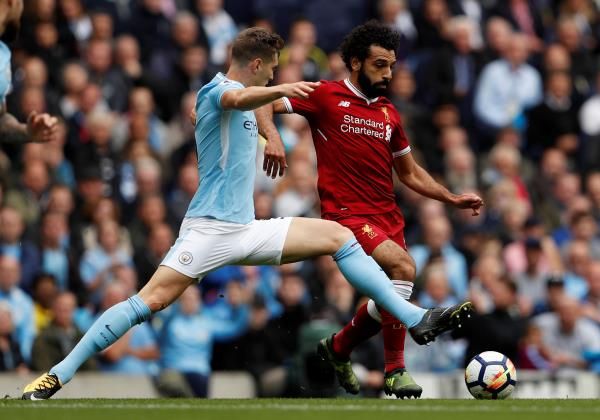 محمد صلاح في مواجهة سابقة ضد مان سيتي