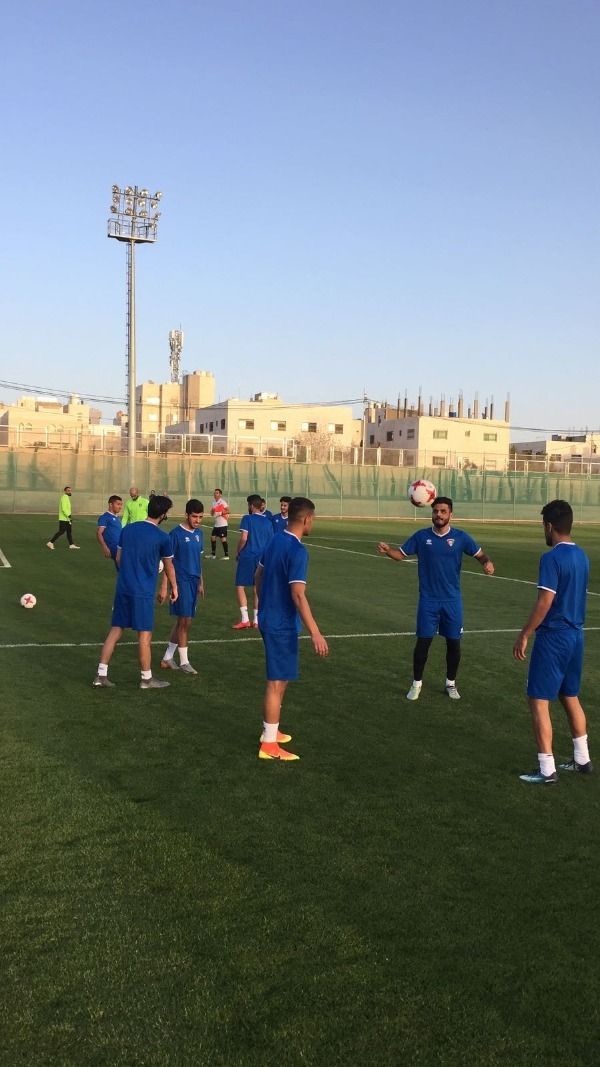 لاعبو المنتخب الكويتي