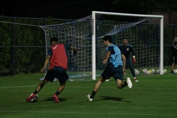 تدريبات منتخب قطر