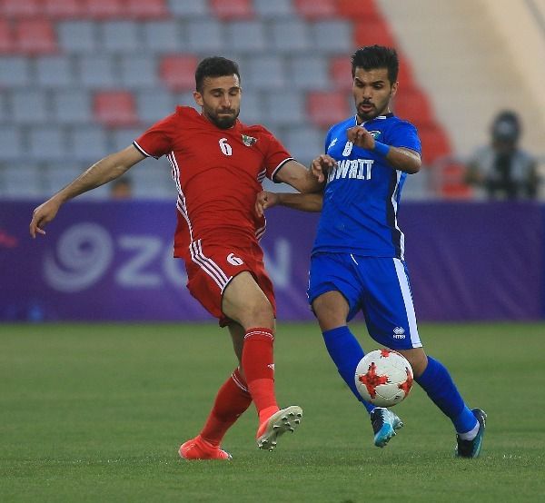 من لقاء الأردن والكويت