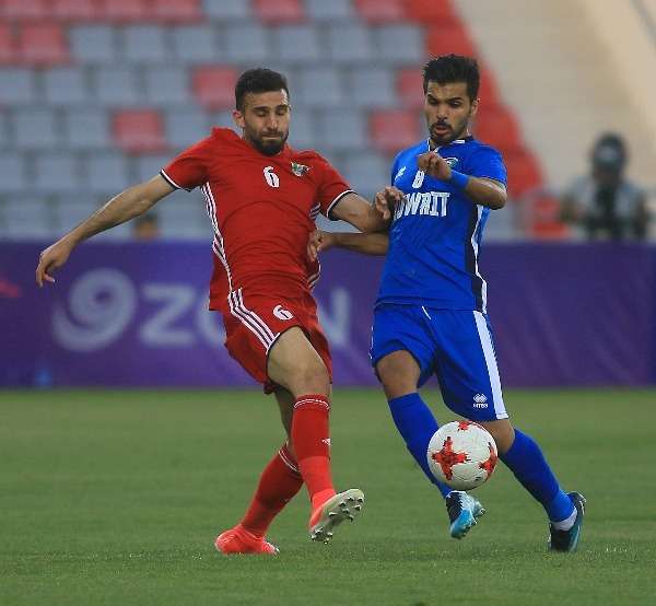من لقاء الأردن والكويت