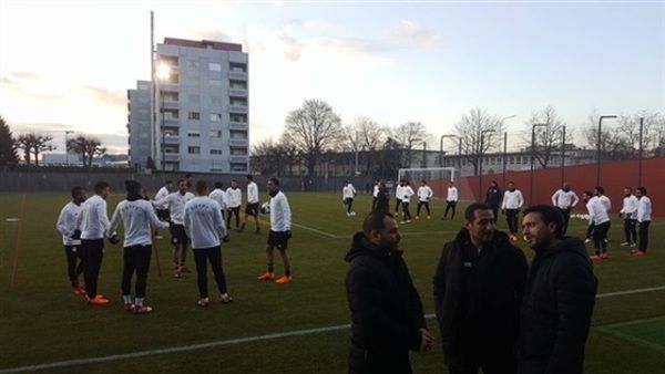 من مران المنتخب المصري