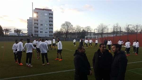 من مران المنتخب المصري