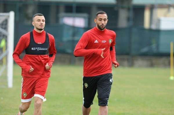 تدريبات منتخب المغرب