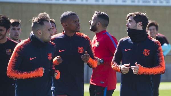 جانب من التدريبات 