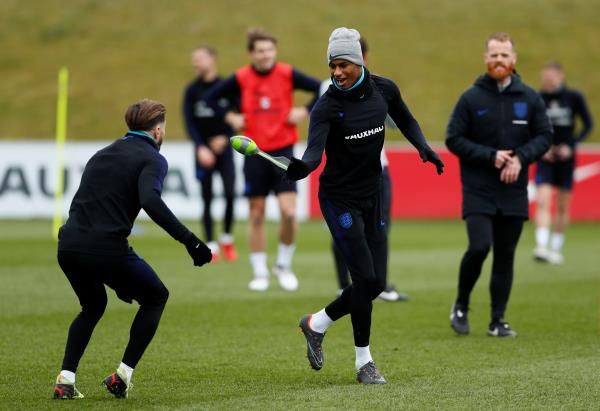 راشفورد مع فريقه