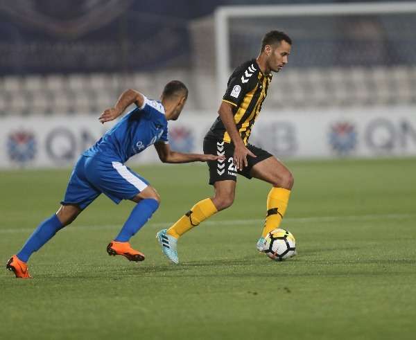 من إحدى لقاءات الدوري القطري 