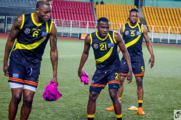 كاسونجو بقميص منتخب الكونغو