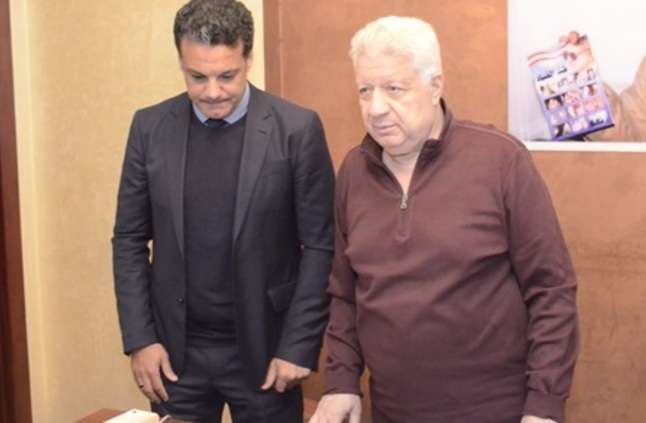 مرتضى منصور وإيهاب جلال