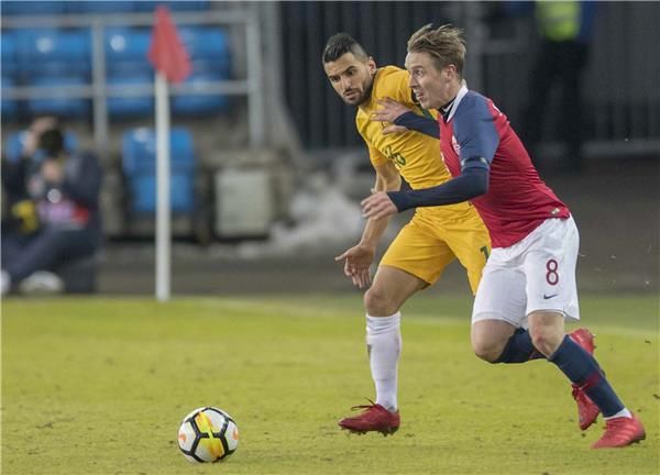 جانب من المباراة