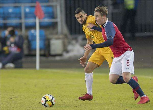 جانب من المباراة