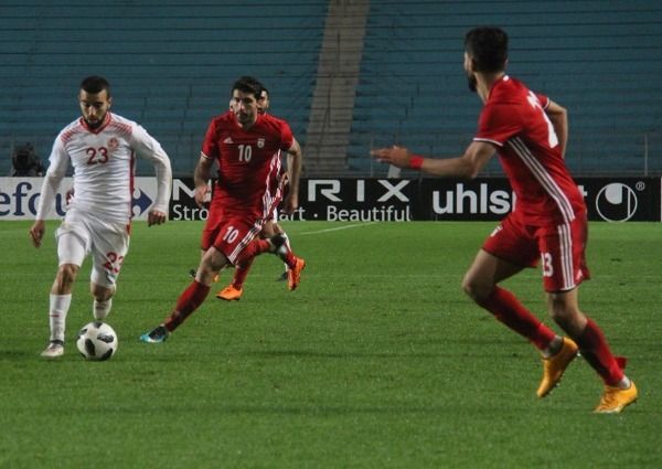 جانب من المباراة