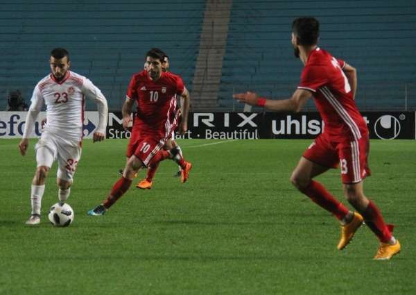 جانب من المباراة