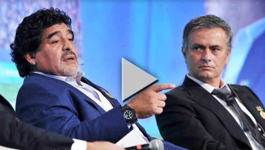 مورينيو ومارادونا