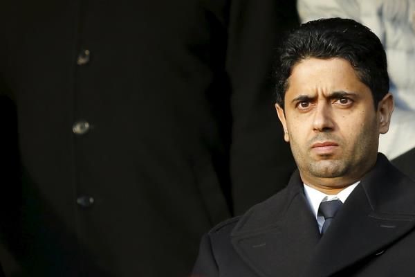 ناصر الخليفي رئيس باريس سان جيرمان