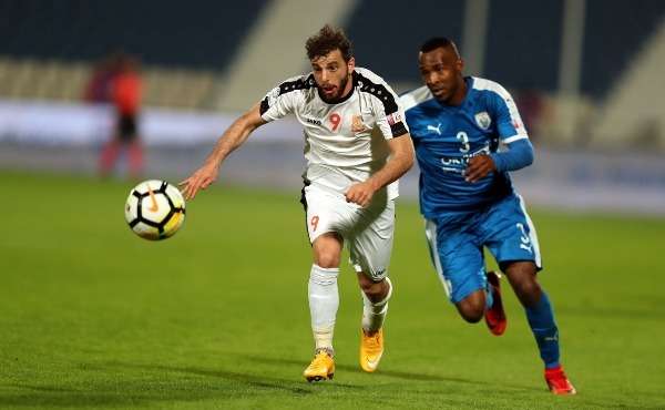 إحدى مباريات أم صلال في الدوري