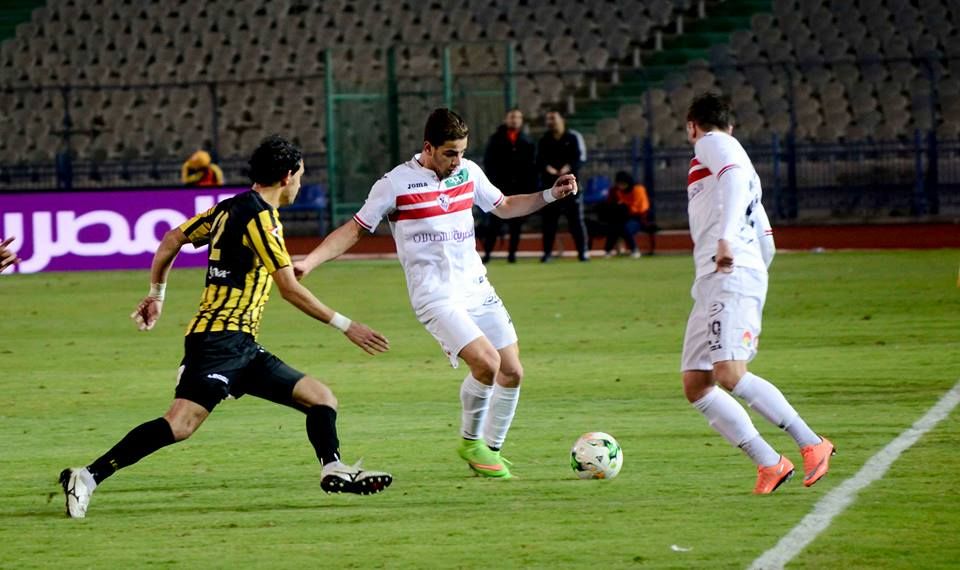 الشامي من لقاء الزمالك والمقاولون