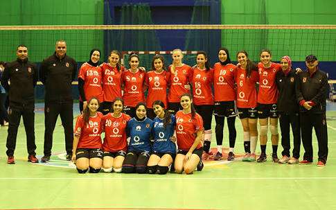 فريق سيدات الأهلي للطائرة