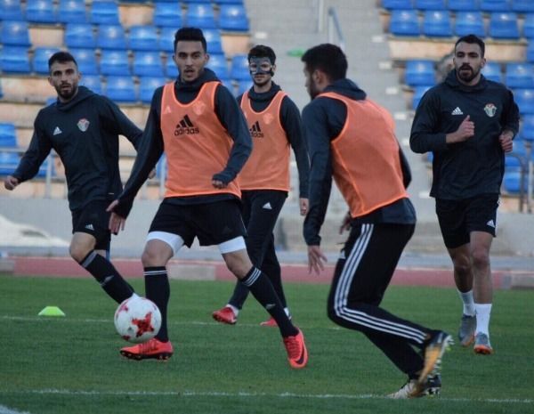 جانب من تدريب اليوم