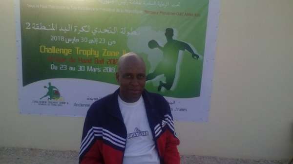 رئيس اتحاد اليد الموريتاني محمد فال