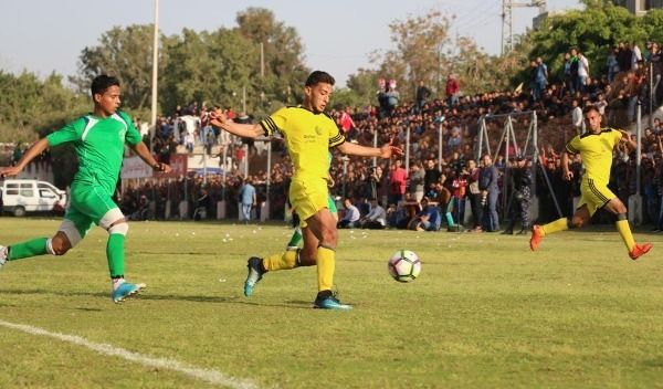 جانب من المباراة