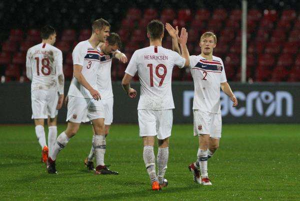 لاعبو النرويج