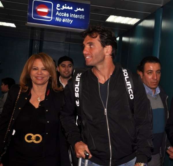 من استقبال مالك الجزيري