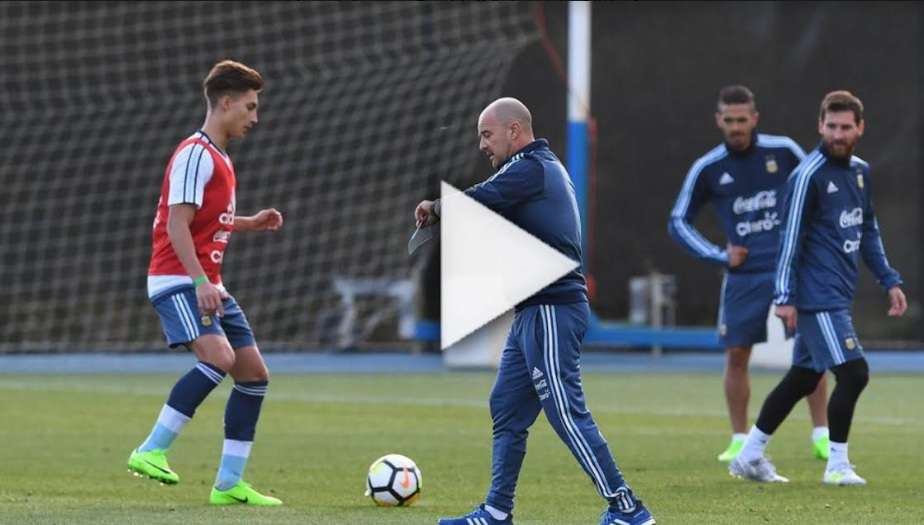 من تدريبات الأرجنتين