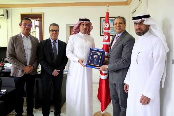 من حفل الاستقبال