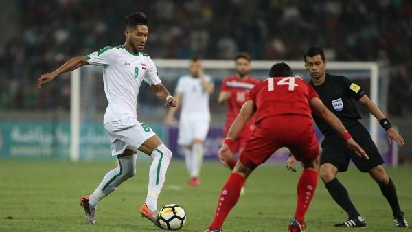 جانب من لقاء العراق وسوريا