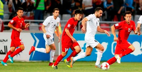 من لقاء الأردن وفيتنام