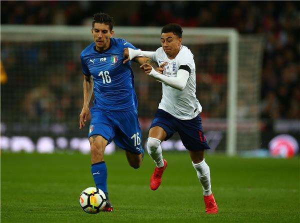 جانب من المباراة