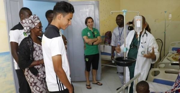 جانب من الزيارة