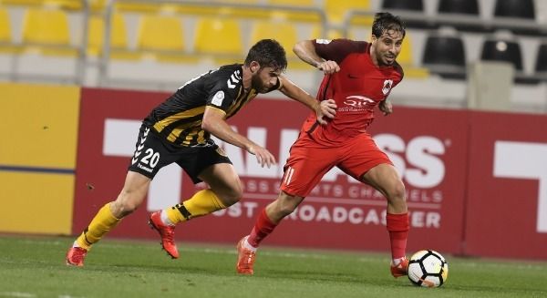 من مباريات فريق قطر في الدوري