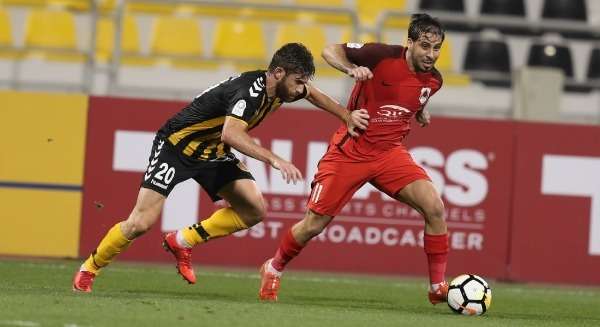 من مباريات فريق قطر في الدوري