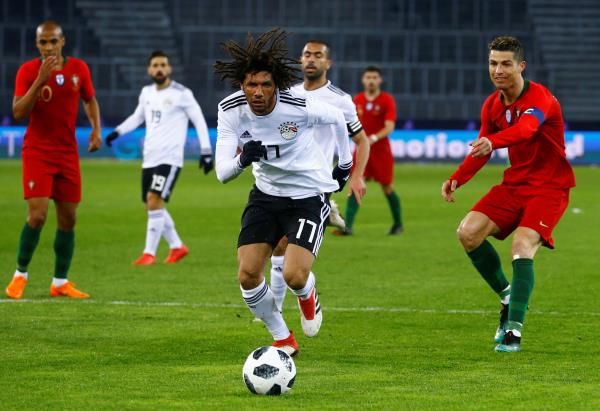 من ودية مصر والبرتغال