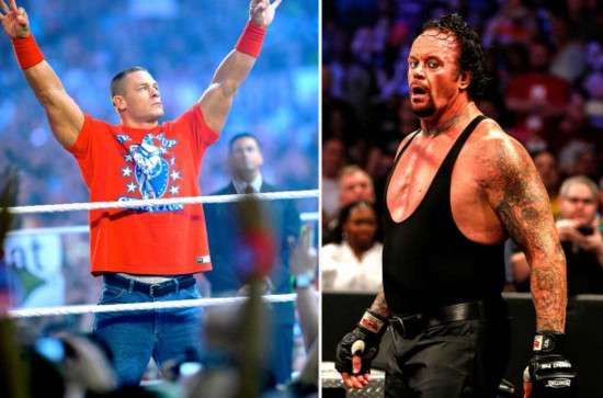 أندرتيكر وجون سينا